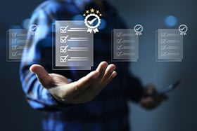 Why Industry-Recognized Credentials Matter More Than Ever in CTE Displaying a student with an overlay indication a credential