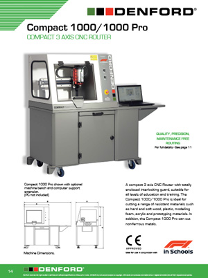 Denford Compact 1000/1000 Pro Brochure