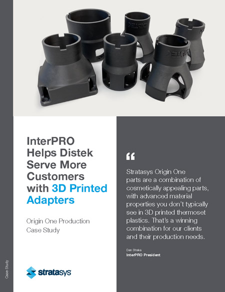 InterPRO Helps Distek Serve More Customers with 3D Printed Adapters Stratasys Case Studies