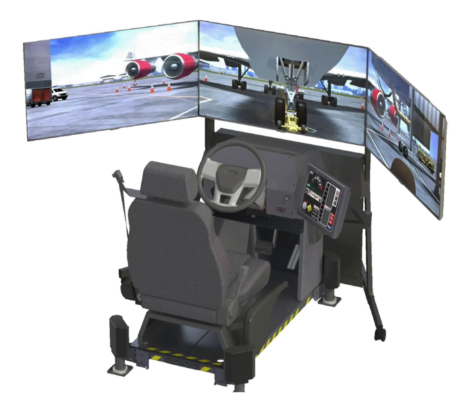 Compact Airside-Pushback™ Driving Simulator Acron Aviation (previously L3Harris) Airside-Pushback™ Driving Simulator