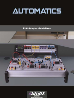 PLC adaptor modules for Matrix Automatics training system