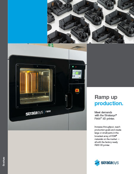 F900 Brochure Stratasys F900 Brochure
