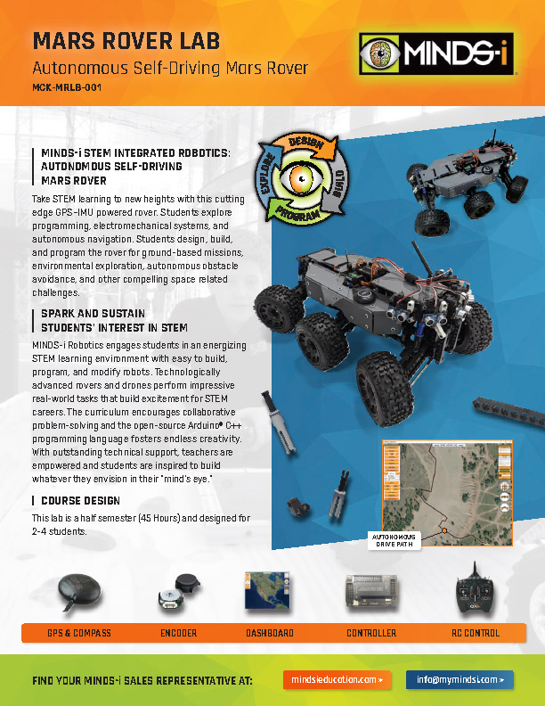 Download Mars Rover Lab Brochure Minds-i Mars Rover Lab