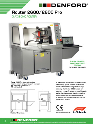 Router 2600/2600 Pro Brochure