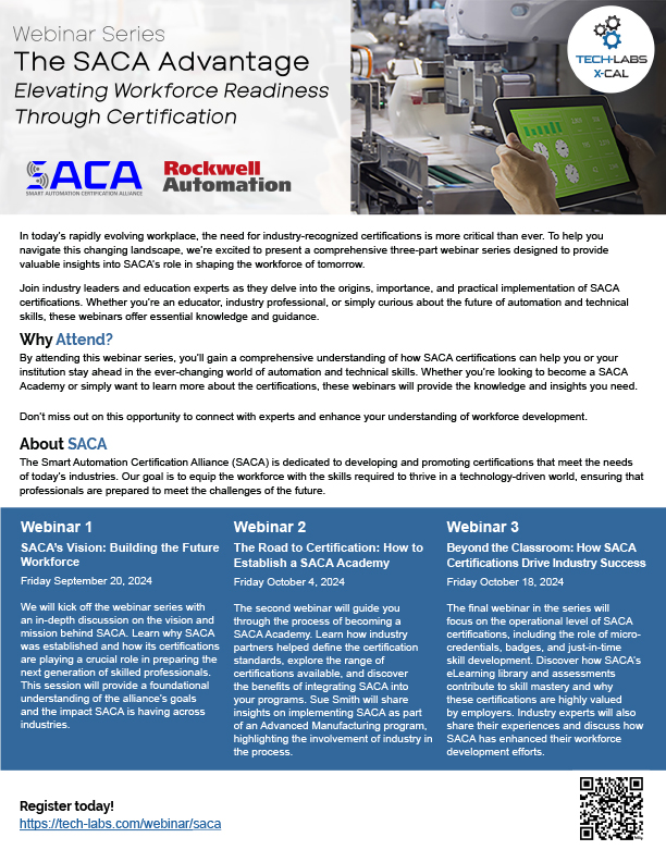 SACA Webinar Series 