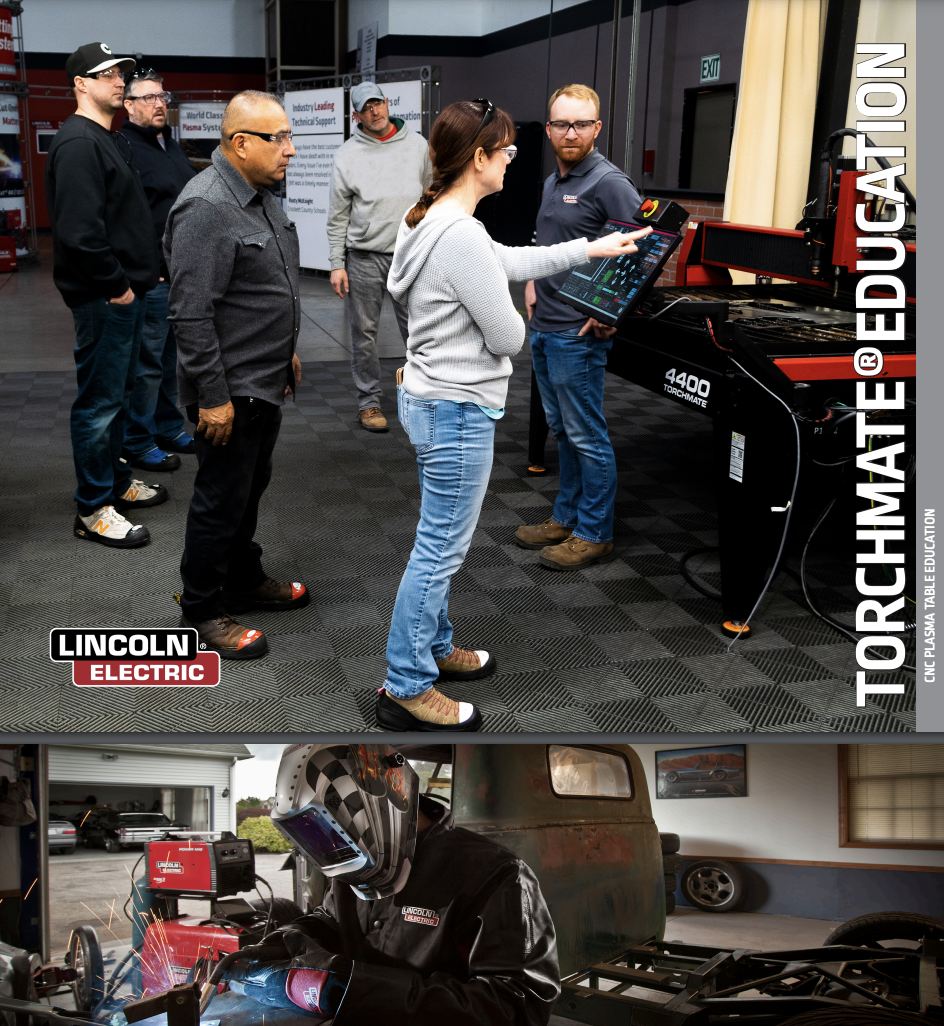 Torchmate EDU Catalog Lincoln Electric CNC Plasma Cutting Tables