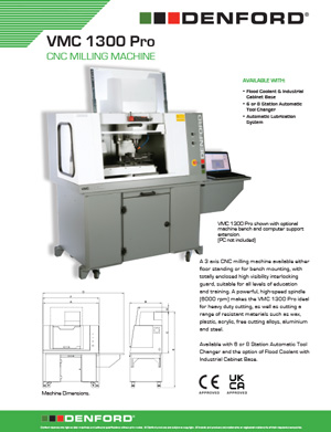 Advanced CNC Milling Machine for Technical Training