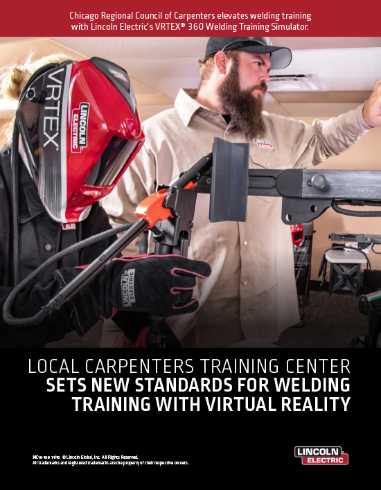 Chicago Carpenters Training Center VR Welding Success Training That Builds Confidence—Not Scrap Piles