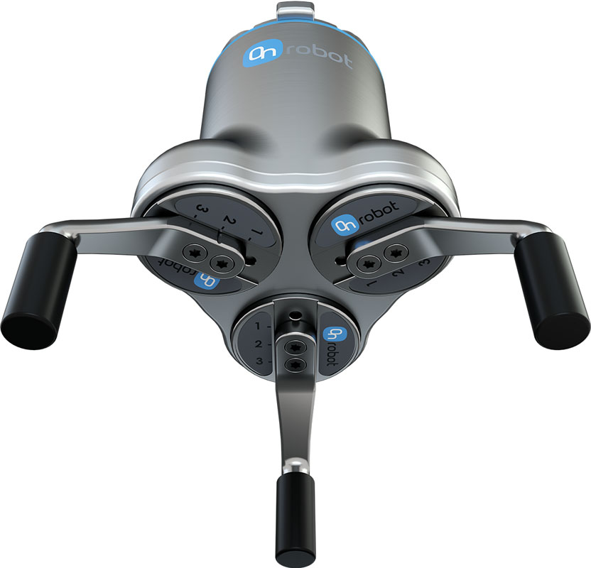 3FG15 Finger Gripper Front with Quick Changer OnRobot Universal Robot Gripper