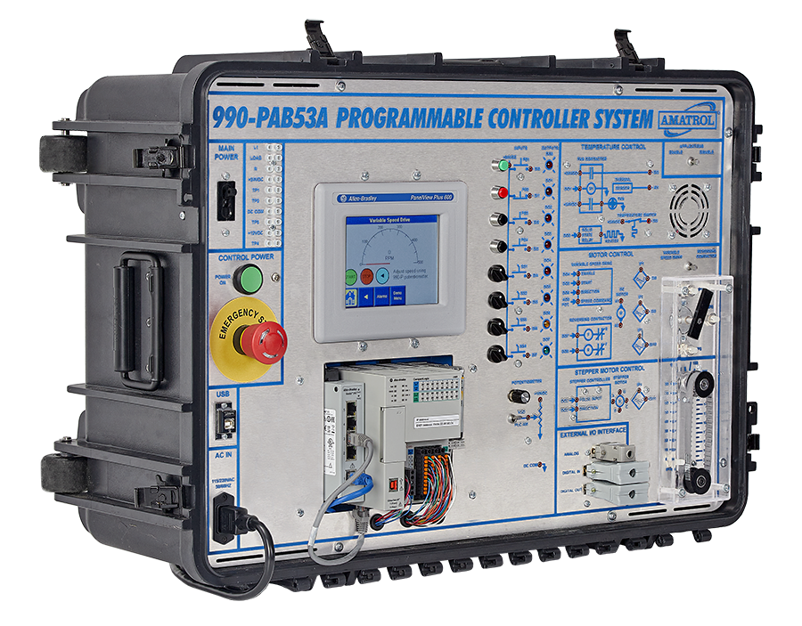 Portable PLC Troubleshooting Training Amatrol 990-PAB53 Troubleshooting Training