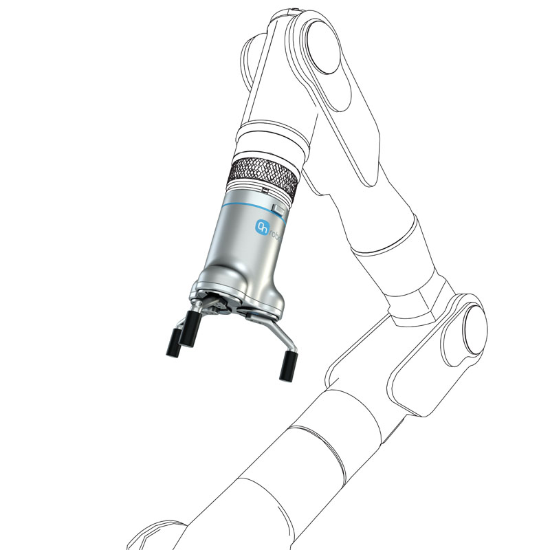 Flexible, Large-Stroke 3-Finger Gripper On Robot 3FG15 Finger Gripper