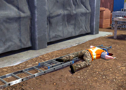 Teach Ladder Safety in Virtual Reality Hard Hat VR Ladder Safety