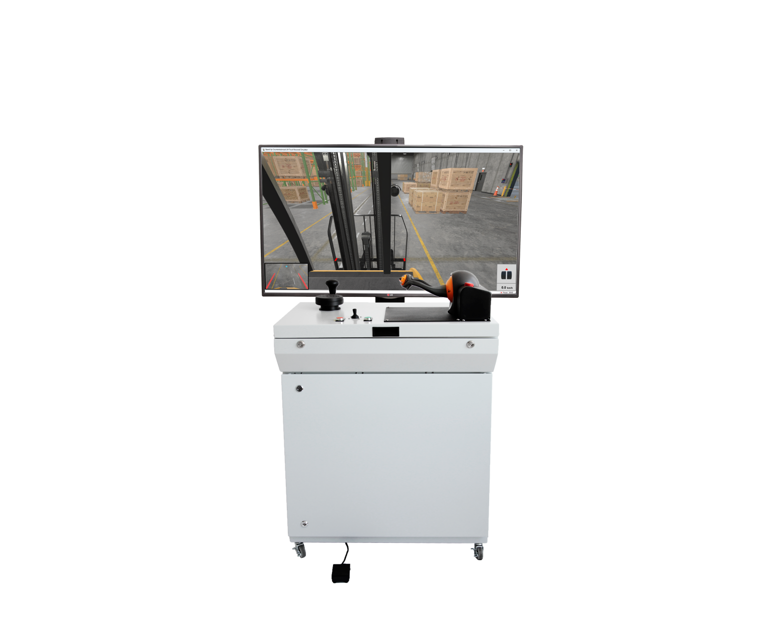 Industrial Controls with One Display Warehouse Logistics and Safety Training