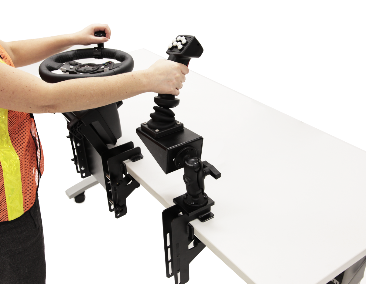 Reach Lift Truck Personal Simulator Replica Controls with Vertical Joystick Simlog Reach Lift Truck Personal Simulator