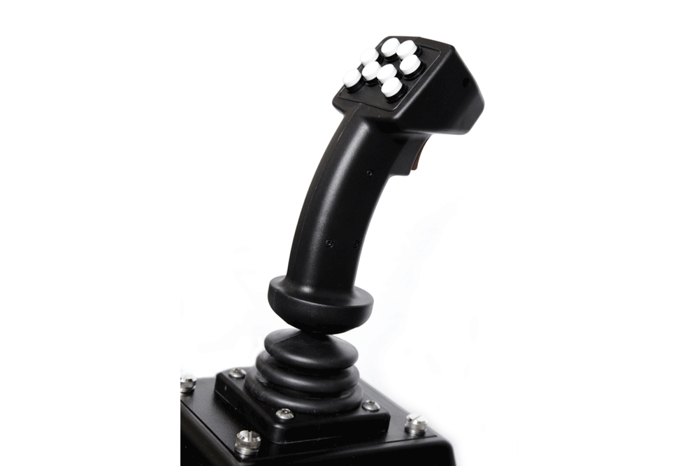 8 Push-button Joystick for Operator Chair Simlog’s Multi-Function Replica Controls