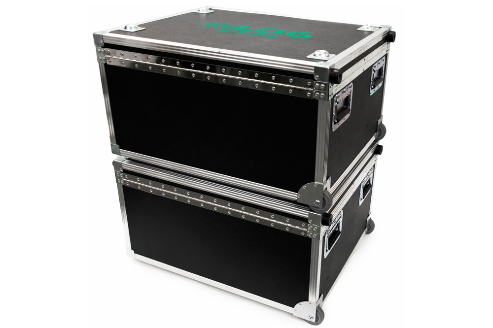 Travel Case for Simlog Personal Simulators - Stacked Simlog Mining Truck Personal Simulator