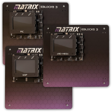Matrix TSL EBlocks 2 to EBlocks 3 Upgrades EBlocks 3 Upgrade Packs for PIC, ESP32 & Ard-Mega
