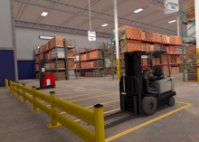 VR Warehouse Safety Training Hard Hat VR Warehouse Hazard Training