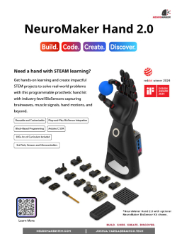 Download NeuroMaker HAND 2.0 Brochure Middle School and High School STEM Projects